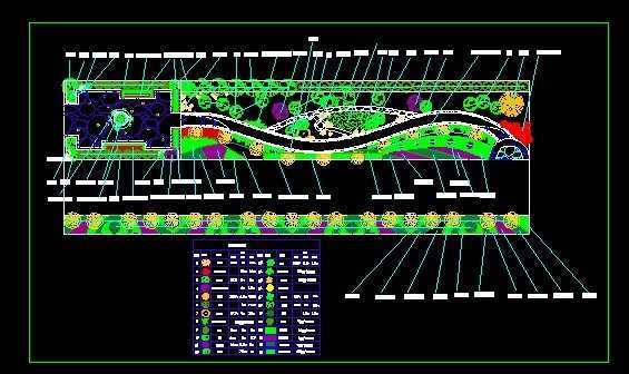 中学大门绿化设计 从平面图到施工的全面指南