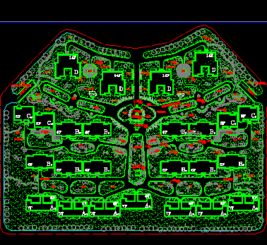 某大型小区园林景观设计规划与施工指南
